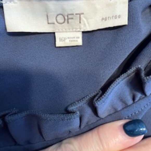 Loft Dress size 16 Petit - Picture 2 of 3